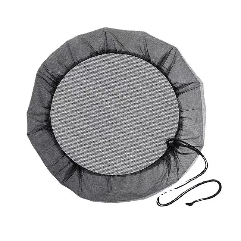 Rede de cobertura de malha externa 60/100cm, para barris de chuva, balde de coleta de água, cobertura anti-queda, filtro de folhas, proteção contra água