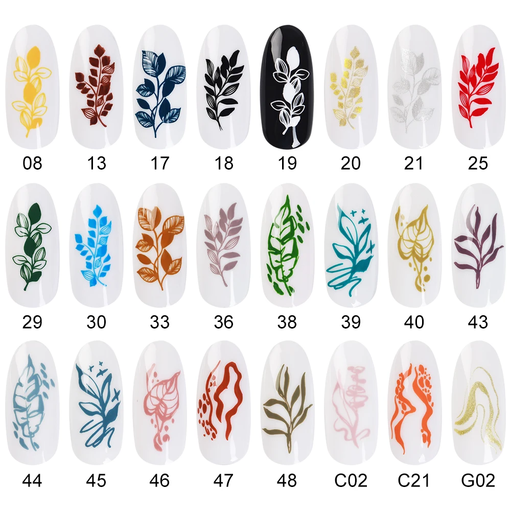Nail Polish KADS Professional 11ml 24 Colors Nail Stamping Gold Silver Art Varnish Stamping Plate DIY Printing