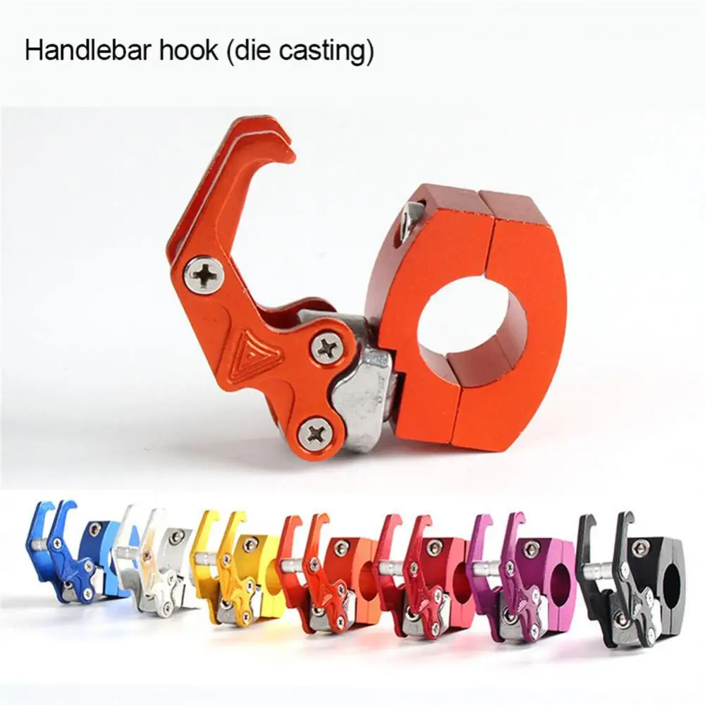 Motorcycle Handlebar Hook Aluminum Alloy Helmet Claw Hook Luggage Bag Hanger Helmet Hooks Holder Moto Accessories