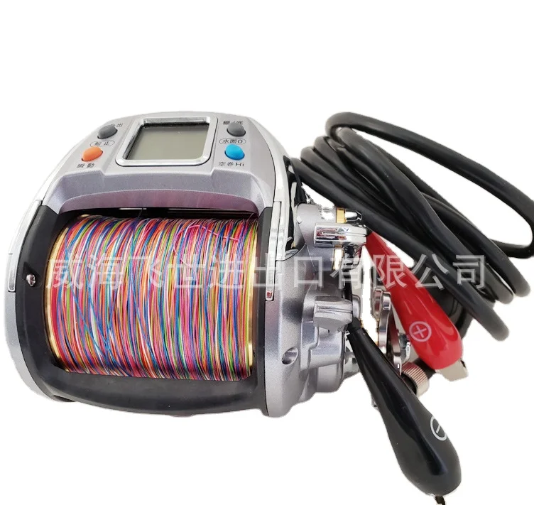 中古釣りリール 日本製ポラリス電動リール 深海電動ヒンジアルファ