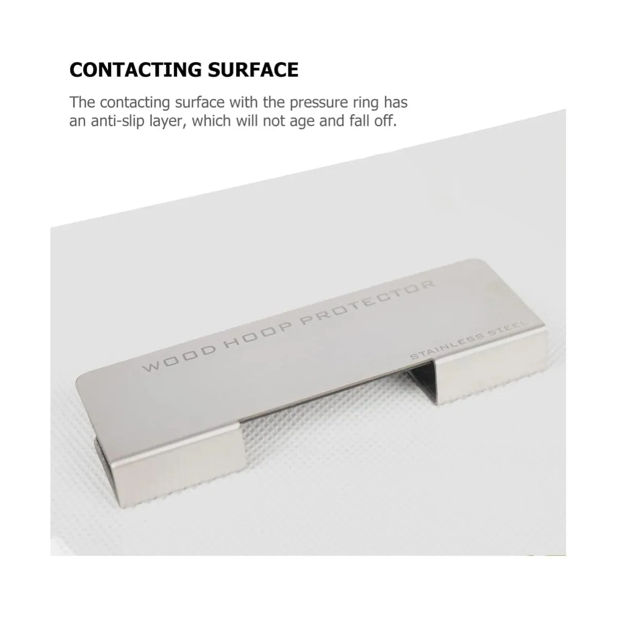 Bass Drum Hoops Protector Stainless Steel Drums Hoop Guard Edge Protection drum percussion accessories drum accessories for Wood Bass Drum