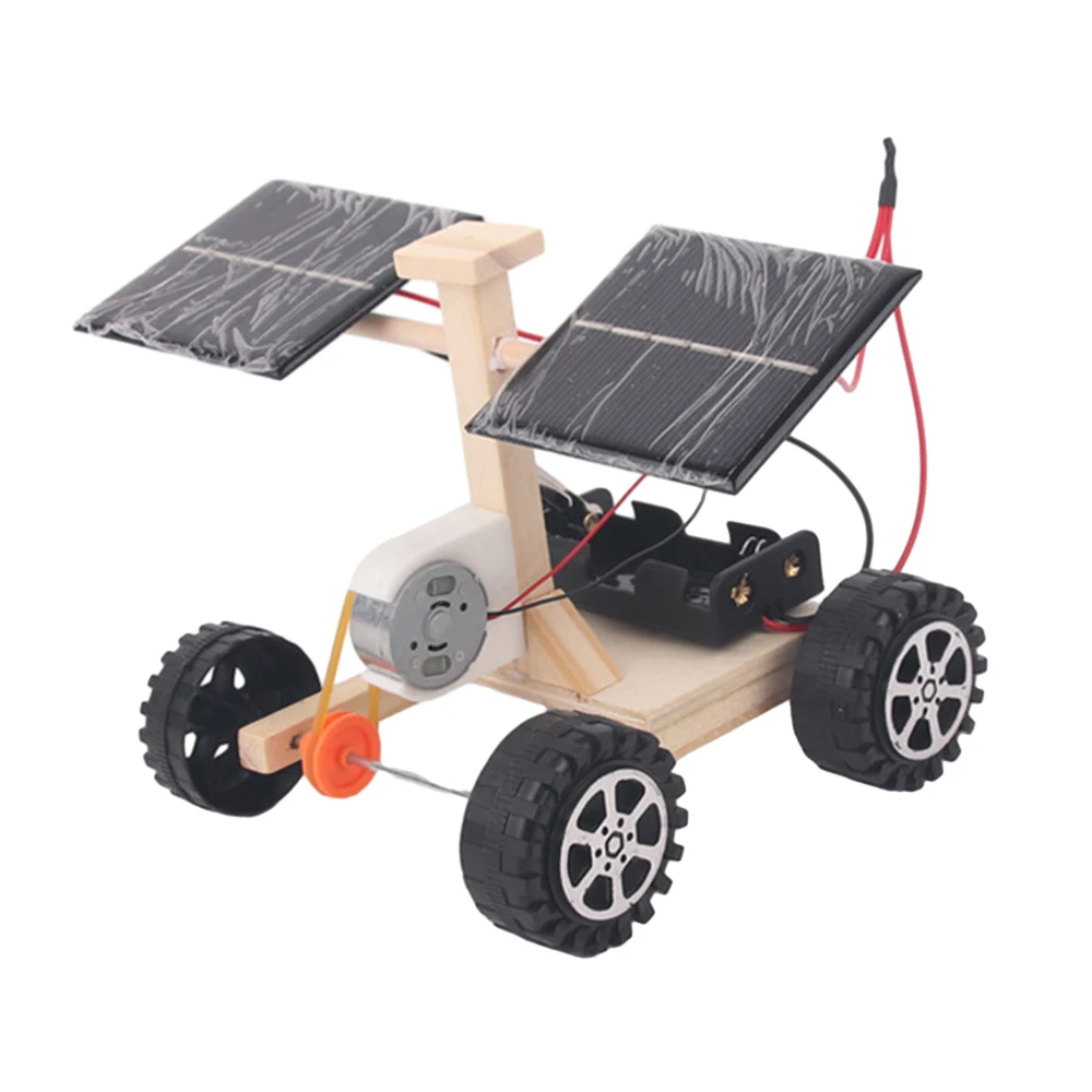 DIY Solar Car Toy Model Assemble Kit Mini Teaching Learning STEM Student School Project Science Experiment Education Toy for Kid