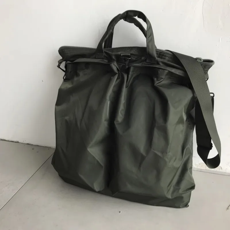 U.S. Military Jumbo Helmet Handbag Men Bag Vintage Jet fighter pilot Nylon backpack Waterproof Laptop Crossbody Bag 5