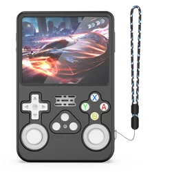 Silicone Protective Case - Premium Anti-Scratch Soft Shell for Handheld Game Console (Black Case)