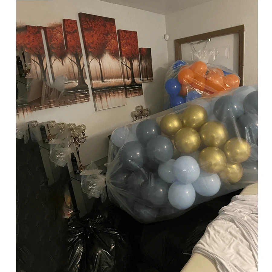 1 pc große Ballon tasche, Aufbewahrung tasche für Ballon, Weihnachtsbaum-Aufbewahrung tasche, Verdickung kann mehrmals verwendet werden – Detail 6