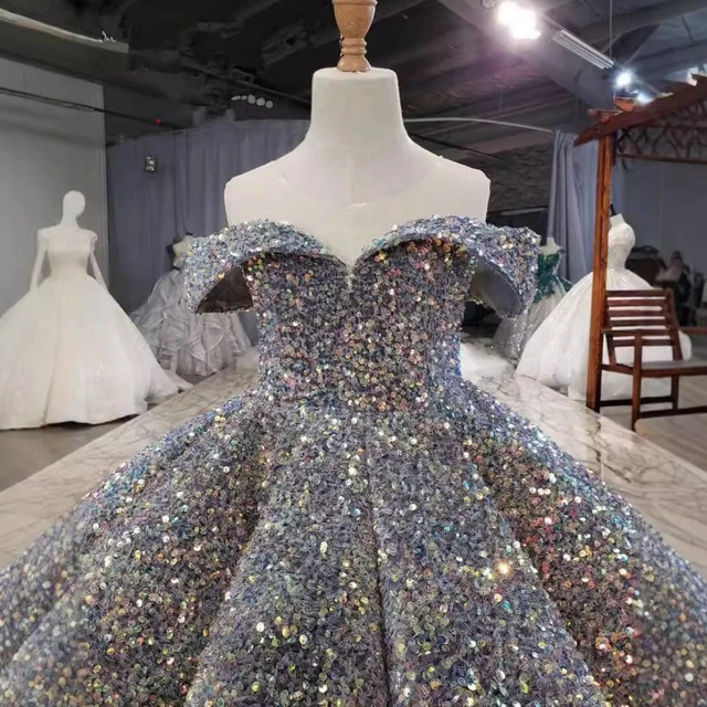 Customized Flower Girl Dress Colorful Sequin Sleeveless For Wedding Birthday Party Banquet Prom Holy Communion Gowns 3