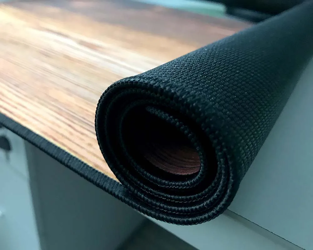 Minimalist Office Desk Mat - Large Computer & Keyboard Surface, 900x400mm