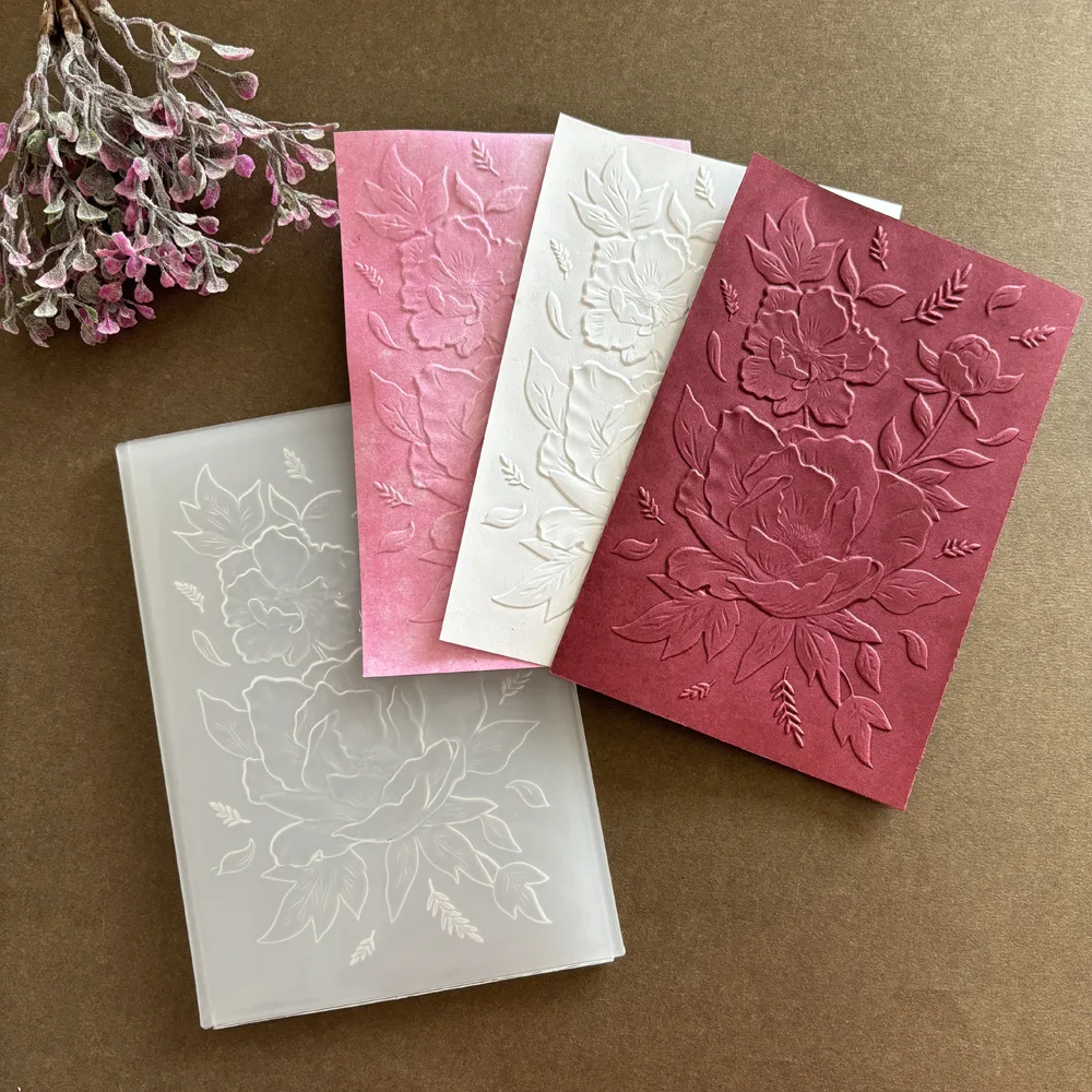 Flower Embossing Folder Kwan Crafts Sunshine Flowers Plastic Embossing Folders For Card Making Scrapbooking And Other Paper Crafts15x15cm Sizzix Embossing Folders