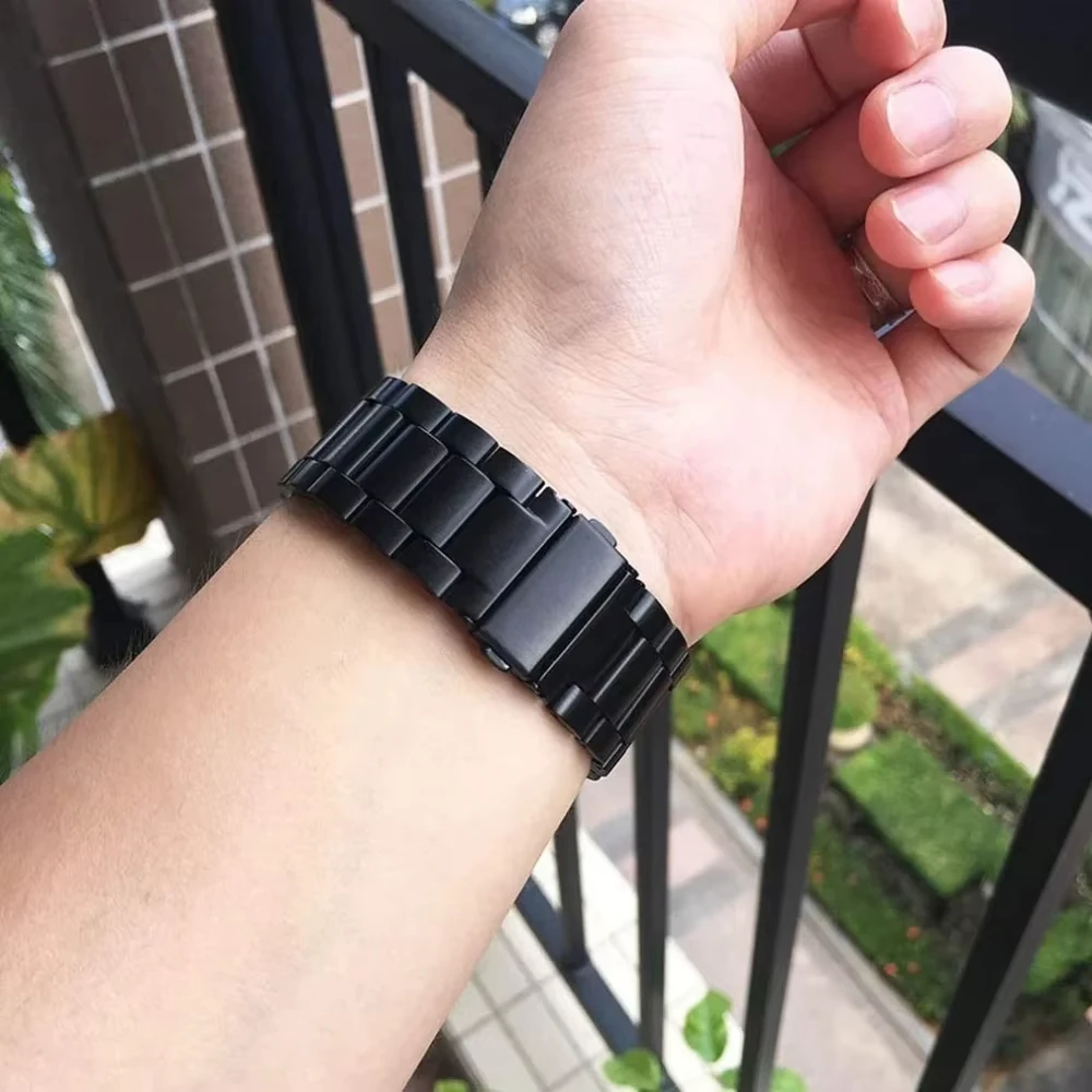 Stainless Steel Replacement Band Bracelet - Metal Wristband Accessories