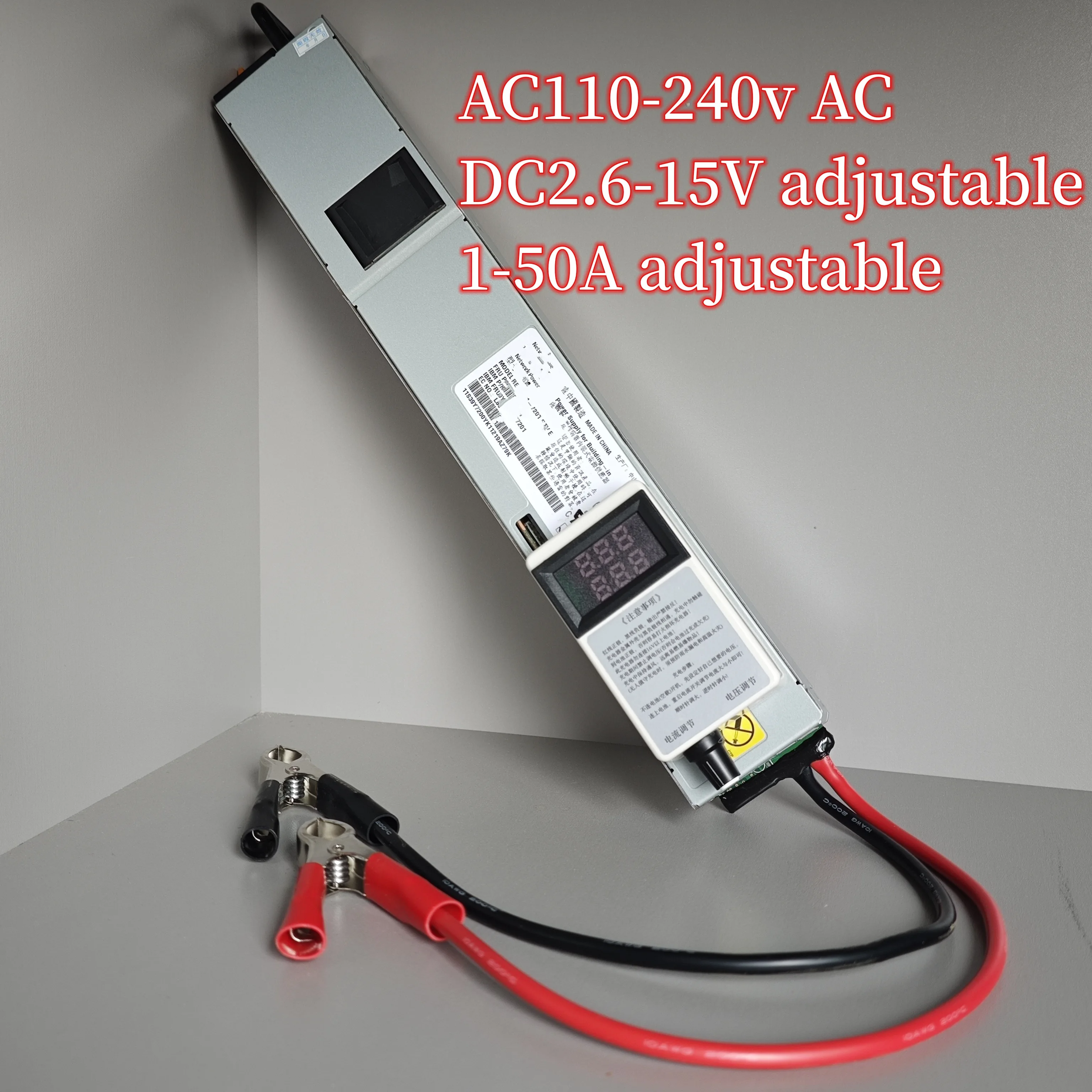 Adjustable Charger 1A-50A 40A Current 2V~ 30V Voltage Adjustable Charger 12V 14.6V 24V 29.2V 3.65V Lifepo4 Li-ion Lipo Lithium Fast Charge 4S 8S