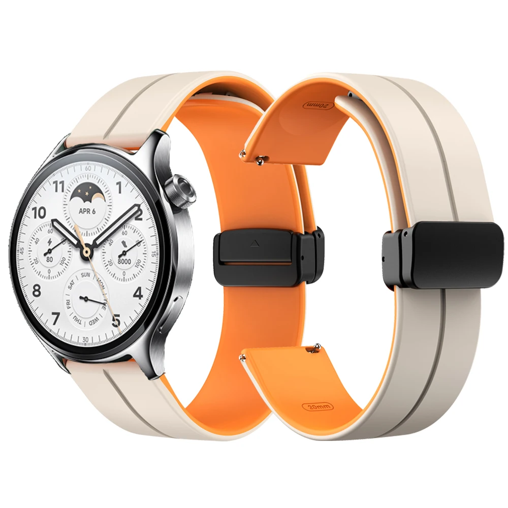 

Ремешок силиконовый спортивный для Xiaomi Mi Watch S1 Pro/S1 Active Color 2/Mi Watch S2 46 мм 42 мм