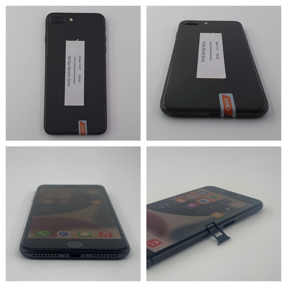 Iphone Mobile Phone Unlocked Apple Iphone 8 plus 2675mAh 3GB RAM 64G/256G ROM