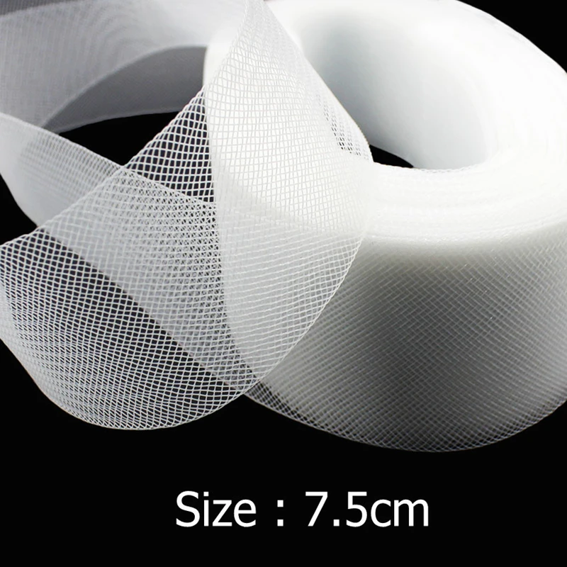 Description Picture 4 of item5Yards 7.5cm Width White Black Elastic Band For Women Clothing Wedding Dress Accessories DIY Handmade Sewing Supplies