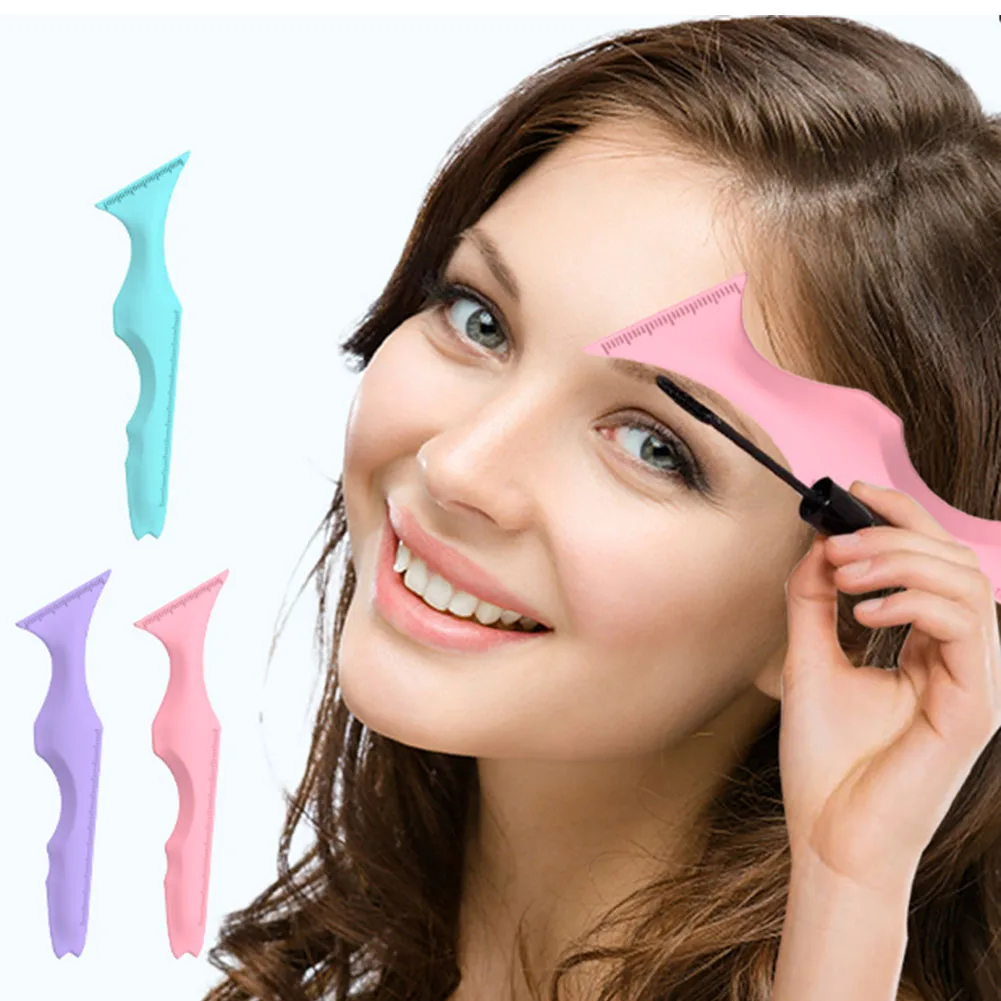 Marscara Drawing Lipstick Silicone Eye Arrow Drawing Stencil Multifunctional Resusable Applicator Makeup Tool for Beginners makeup tools eye makeup tools