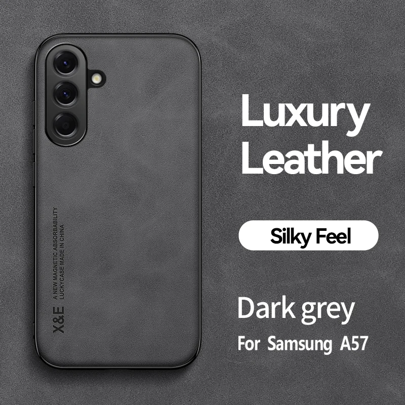 Luxury PU Leather Magnetic Car Case - Leather Protective Cover