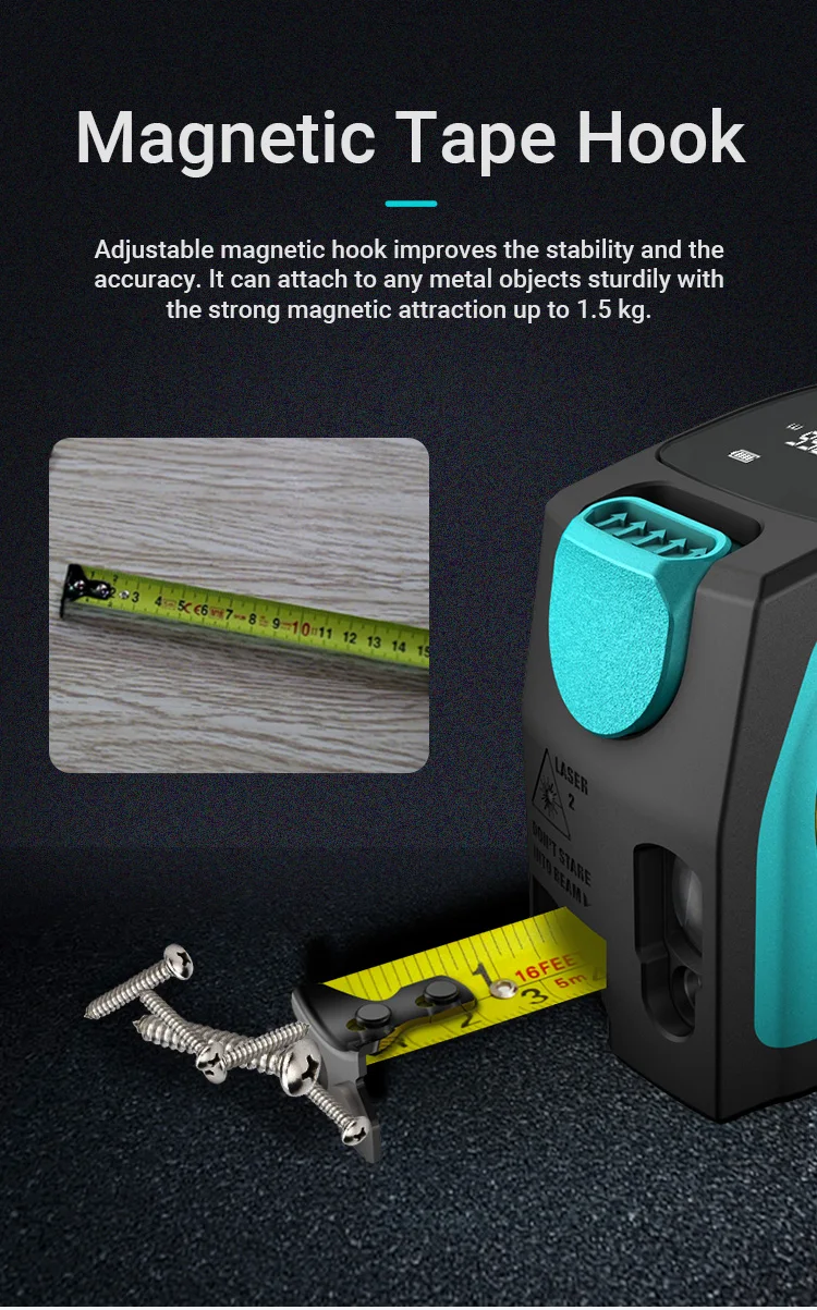 Mileseey DT10 Custom Logo Measuring Digital Laser Tape Measure