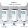 10,000 BTU Portable Air Conditioners, Portable AC With Remote for Room to 450 sq.ft 3 in 1 Air Conditioner With Dehumidification 3