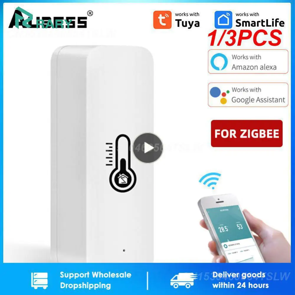 

1/3 шт., гигрометр-термометр с Wi-Fi