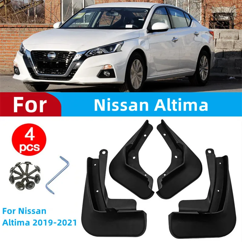 

Mudguards For Nissan Altima Mud Flaps 2019 2020 2021 Splash Guards Fender MudFlaps Front Rear Car Accessories
