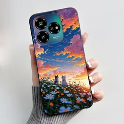 Luxury Silicone Back Cover - Cute & Cool Design for ZTE Nubia V60 Design (HEI - TPU201)