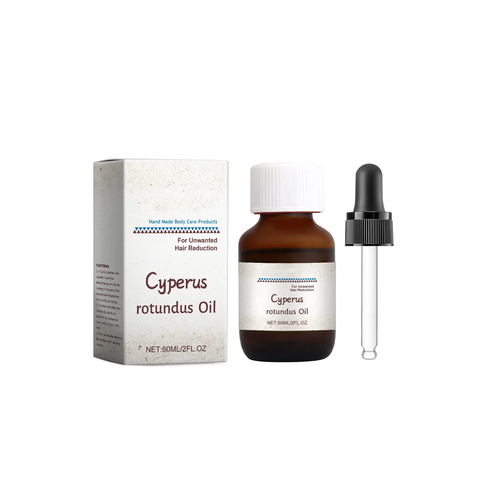 Cyperus Rotundus Hair Removal Care Oil Cyperus Rotundus Plant Oil Body Moisturizing Nourishing Hair Removal Care 60ml