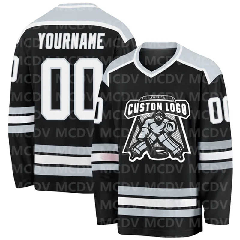 Fashion Personalized Customtize Ice Hockey Jerseys Printed Team Name Number  Training Shirt Team Sports for Men Women Youth - AliExpress