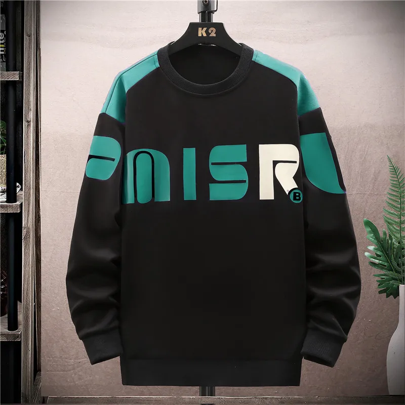 

Мужская Повседневная Толстовка с круглым вырезом, в стиле Харадзюку