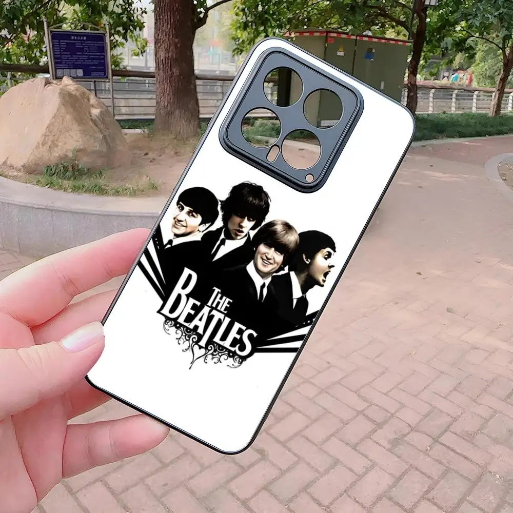 Premium Glass Cover Phone Case - The Rock Beatles Band Design
