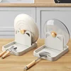 Multifunctional Pan Pot Lid Holder Stand Rack Spoon Rest Pot Lid Spatula Soup Spoon Storage Shelf Kitchen Accessories 1
