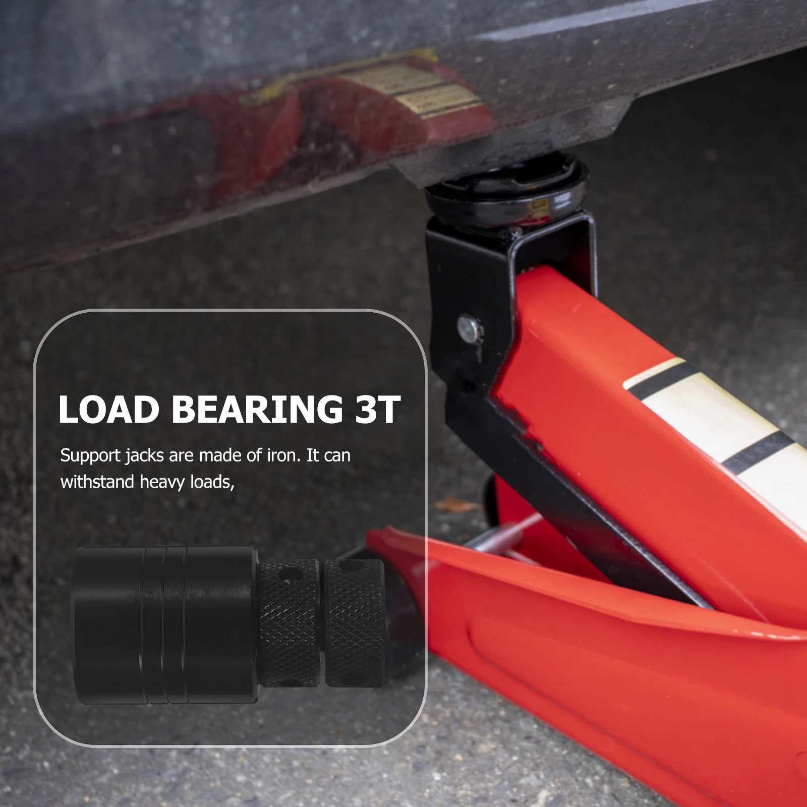 Heavy-Duty Adjustable Steel Jack Block