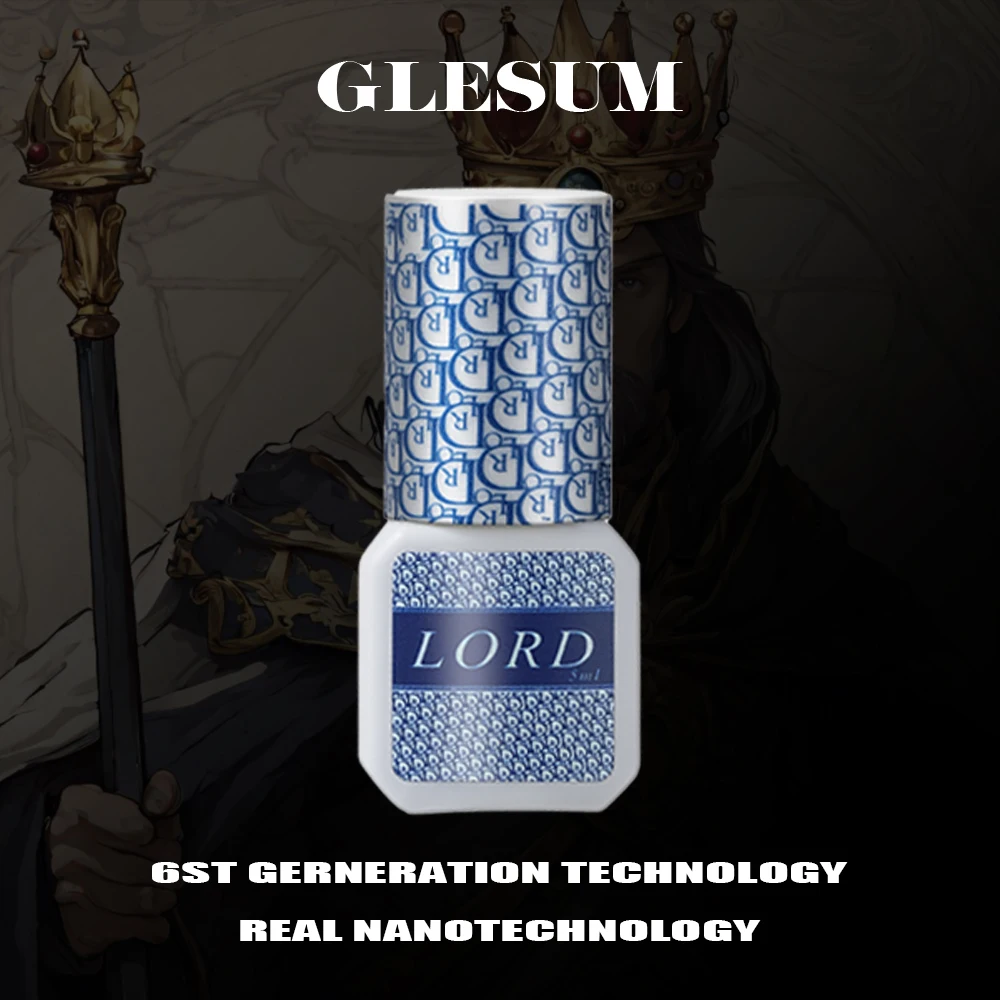 Glesum High/Low Temperature Low/High Humidity 6st Cyanocrylate Ackoxy Eyelash Extension Fast Dry Glue Strong Adhesive eyelash glue