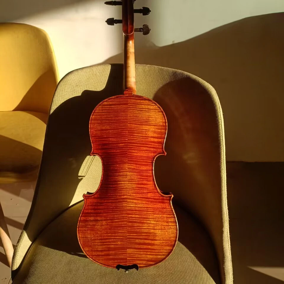 Europe Solid wood natural grain violin 4/4 handmade high quality violin children adult playing musical instruments