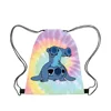 Disney Stitch Drawstring Bags Children Backpack Cartoon Mini Lilo&Stitch Travel Storage Bag Casual Swim Portable Backpack 3