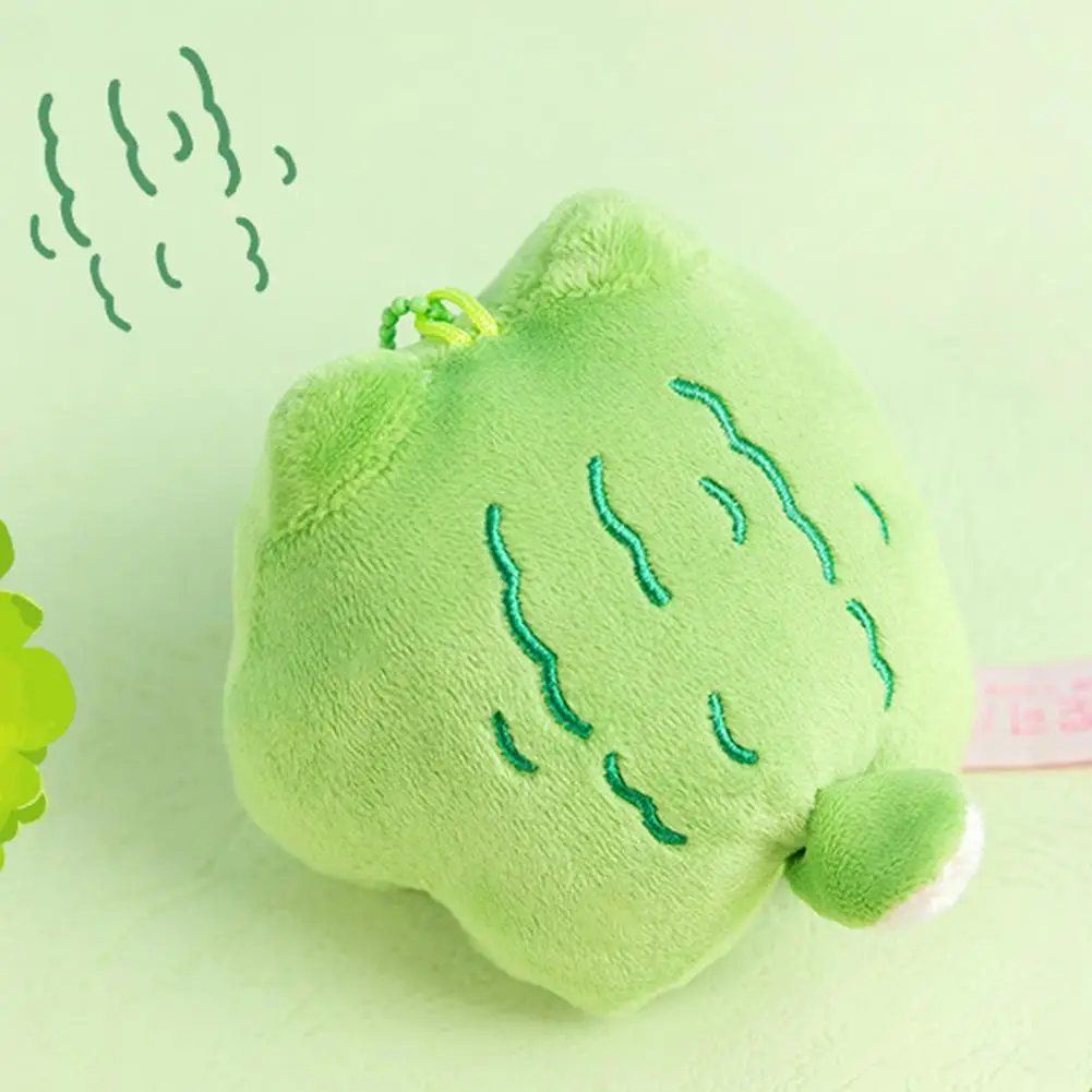 

Очаровательный плюшевый брелок в виде лягушки со встроенным пищалкой, декоративная мягкая кукла для рюкзаков, подарки для детей