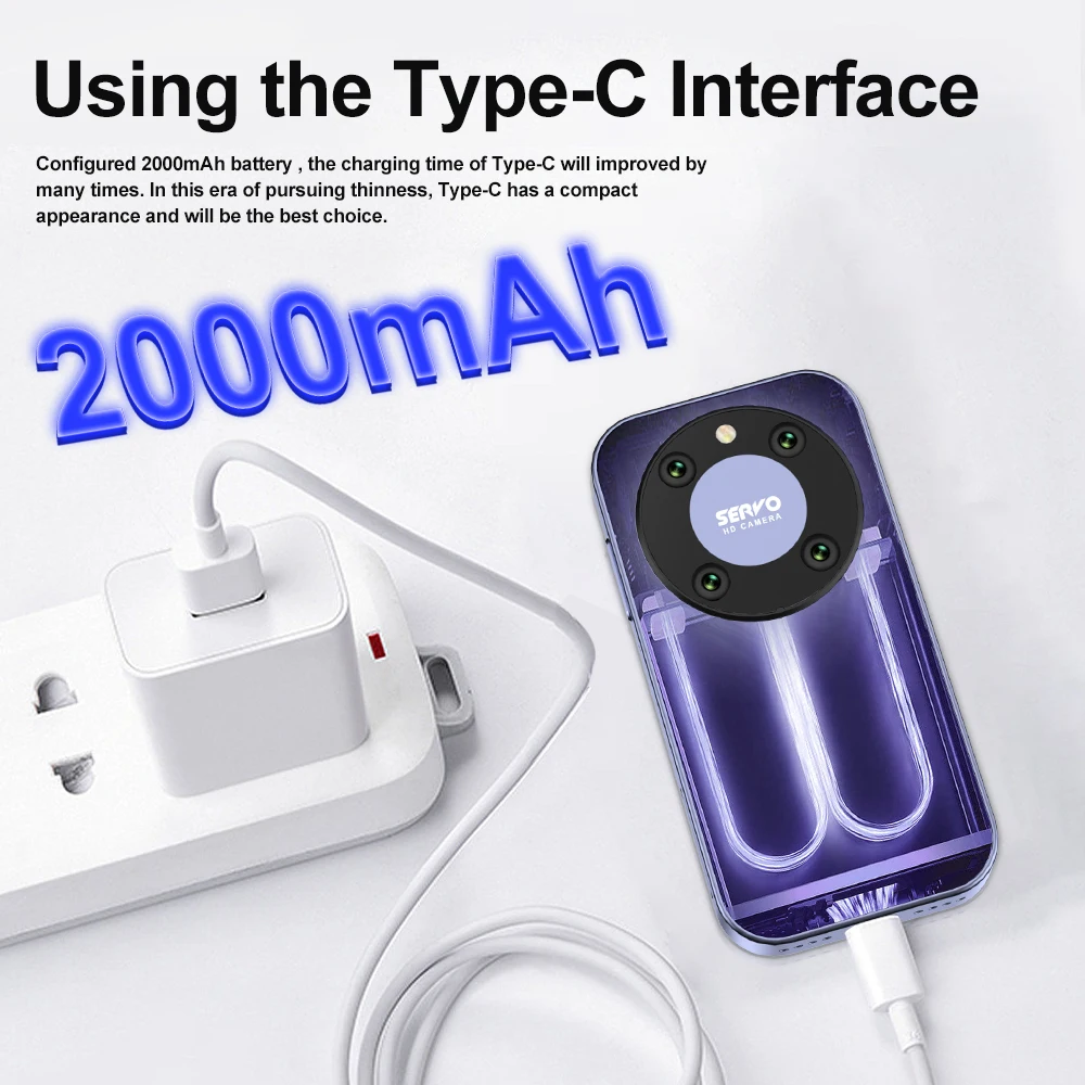 New Generation SERVO KING9000 Mini Smartphone 4G NET 2 SIM 16G/64G Android OS 10.0 2000mAh 3.0'' Screen Small-Scale Mobile Phone