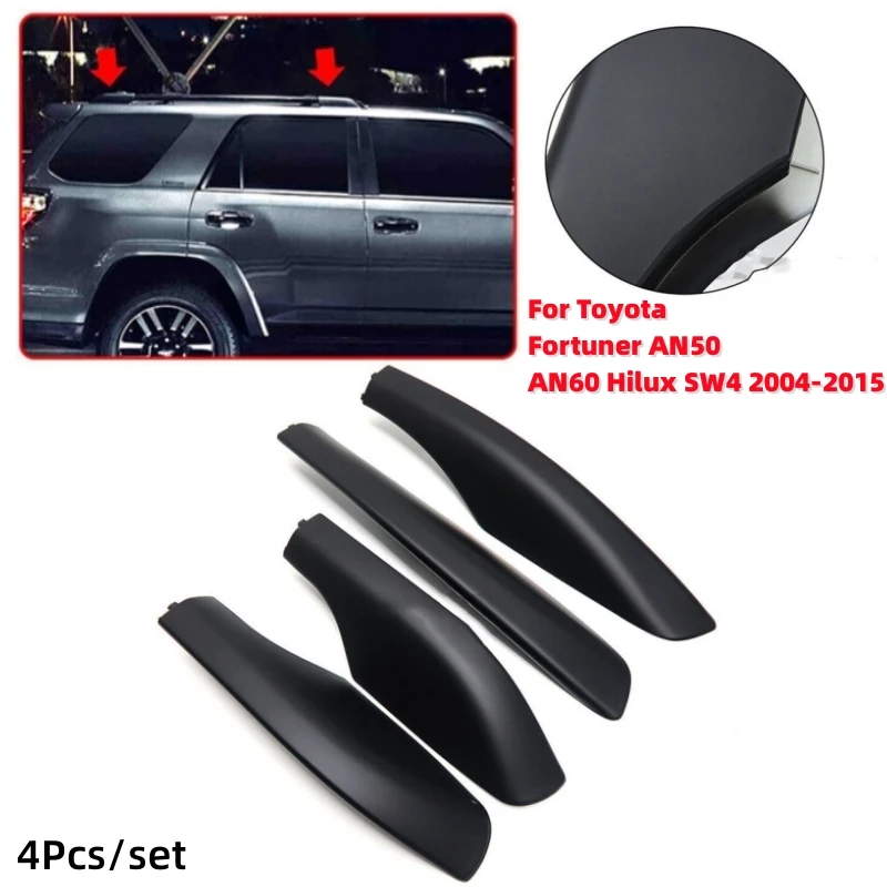

4 шт., накладки на крышу автомобиля Toyota Fortuner AN50 AN60 Hilux SW4 2004-2015