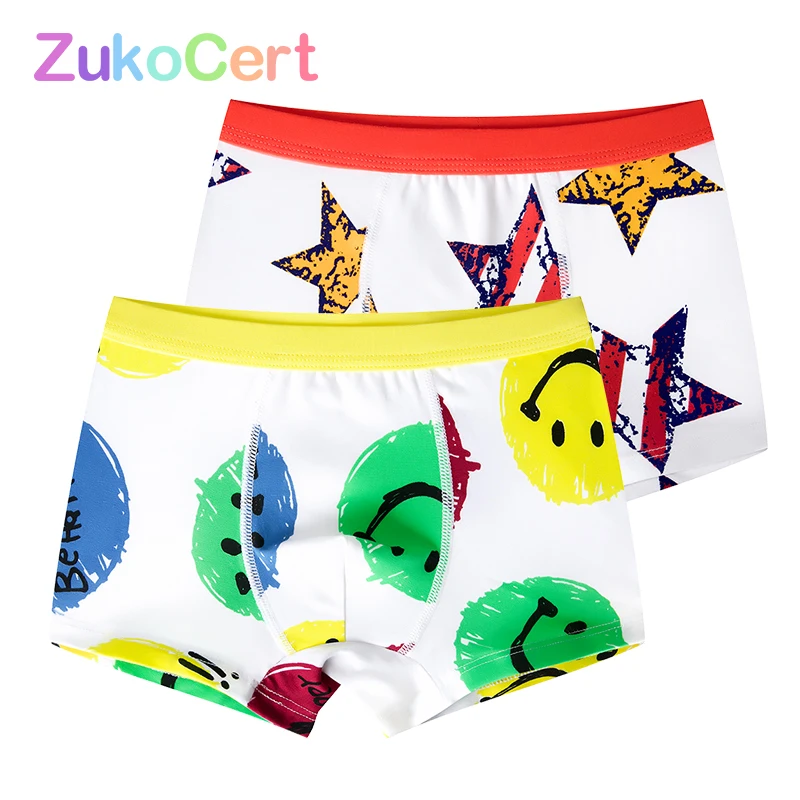 Organic Cotton Children Underwear Cotton Underwear Teenagers 2 Pcs