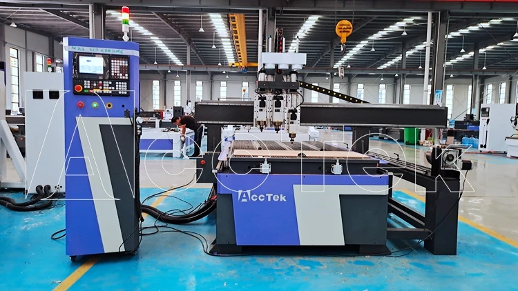 

1325 ATC CNC Router Pneumatic 3 Heads Wood Cutting Machine Three Tools Change