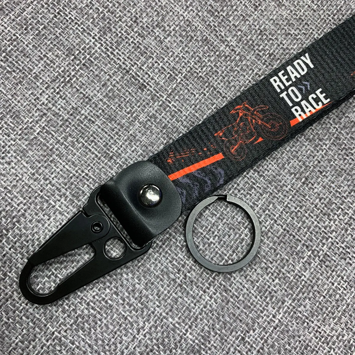 Motorcycle Accessories Embroidery Keychain motorcycle keychain For KTM 390 690 200 Duke 125 RC390 RC200 RC125