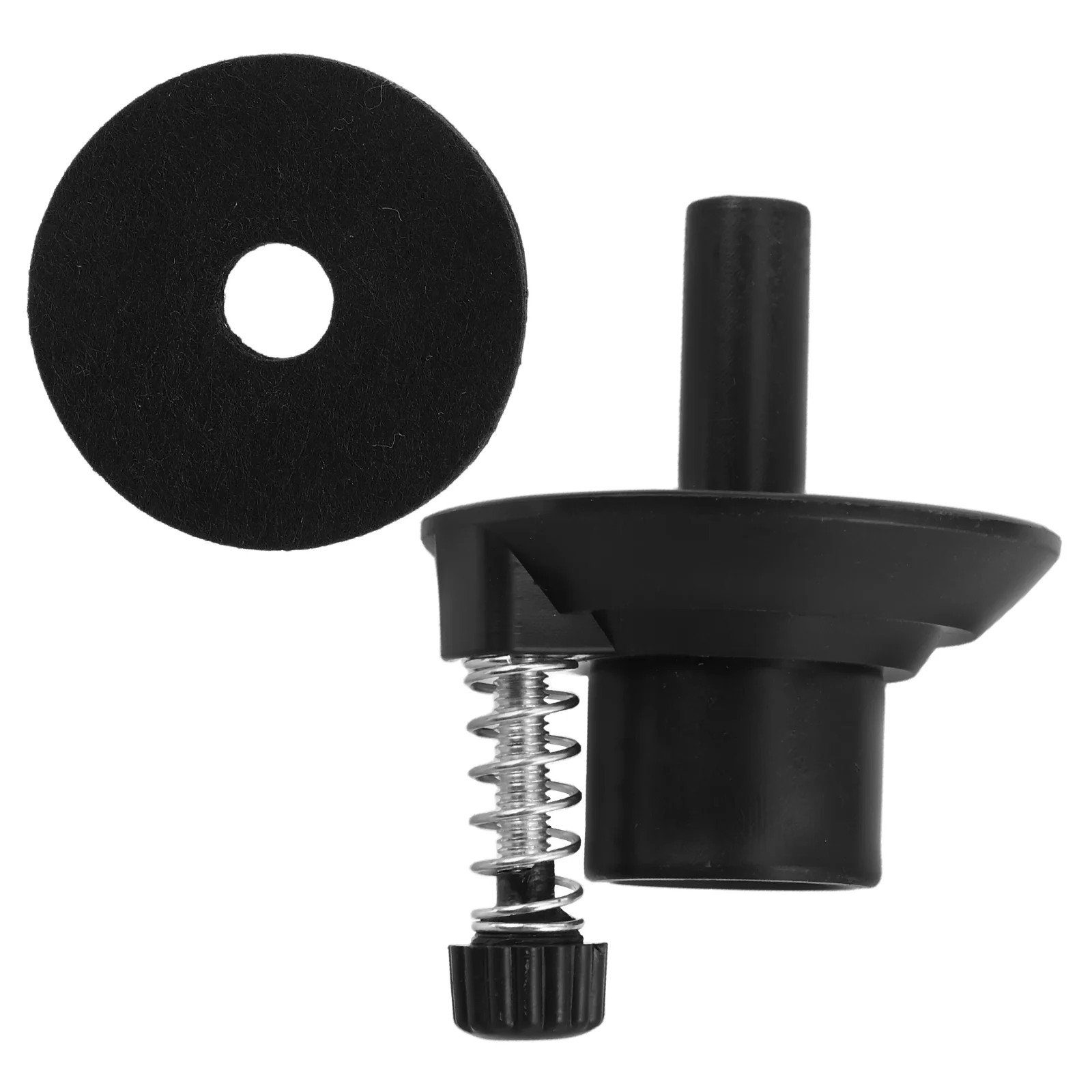 Hi Hat Holder Durable Cymbal Stand Clamp Felt Pads Drum Kit Accessories Jazz Drum Stabilizer Lightweight Supplies Plastic