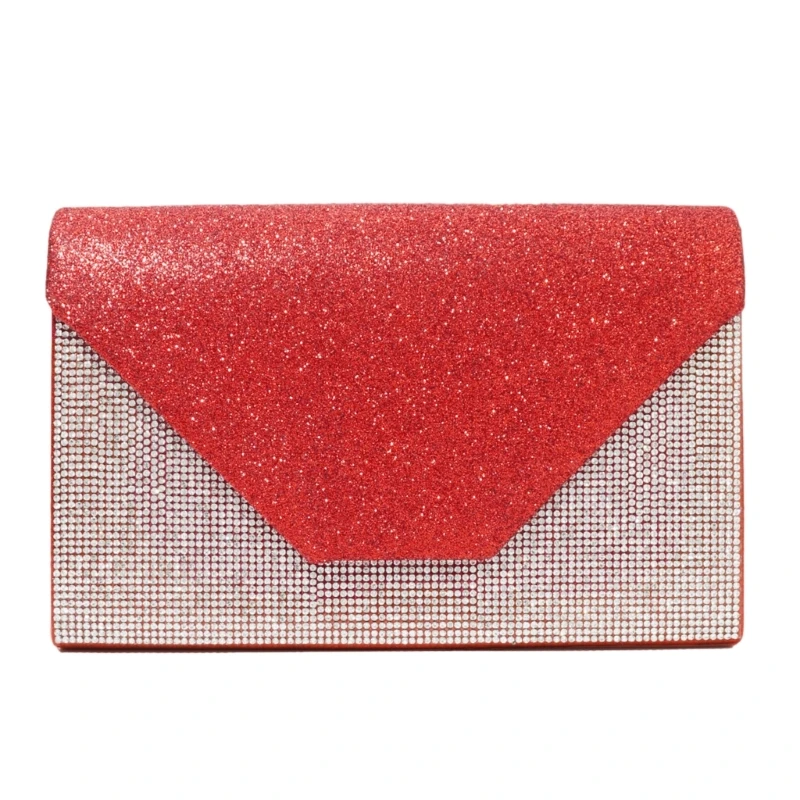 

Fashionable & Elegant Women Evening Clutch Bag with Diamond Embellishments Gift