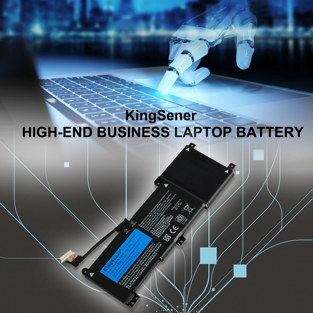 Kingsener Novo Squ1724 Squ-1723 Bateria do Portátil para Aorus 15-xa 15-wa 15-w9 15-sa 15 x9 para Gigabyte Thunderobot 911 Quanta - Imagem 4