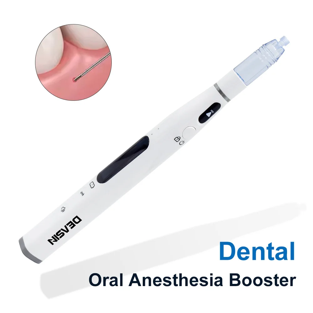 Dental Mini Oral Anästhesie Injektor Booster Mit LCD Display Schmerzlos Lokale Anästheisa Injektor Keine Schmerzen Drahtlose Oral Injektion