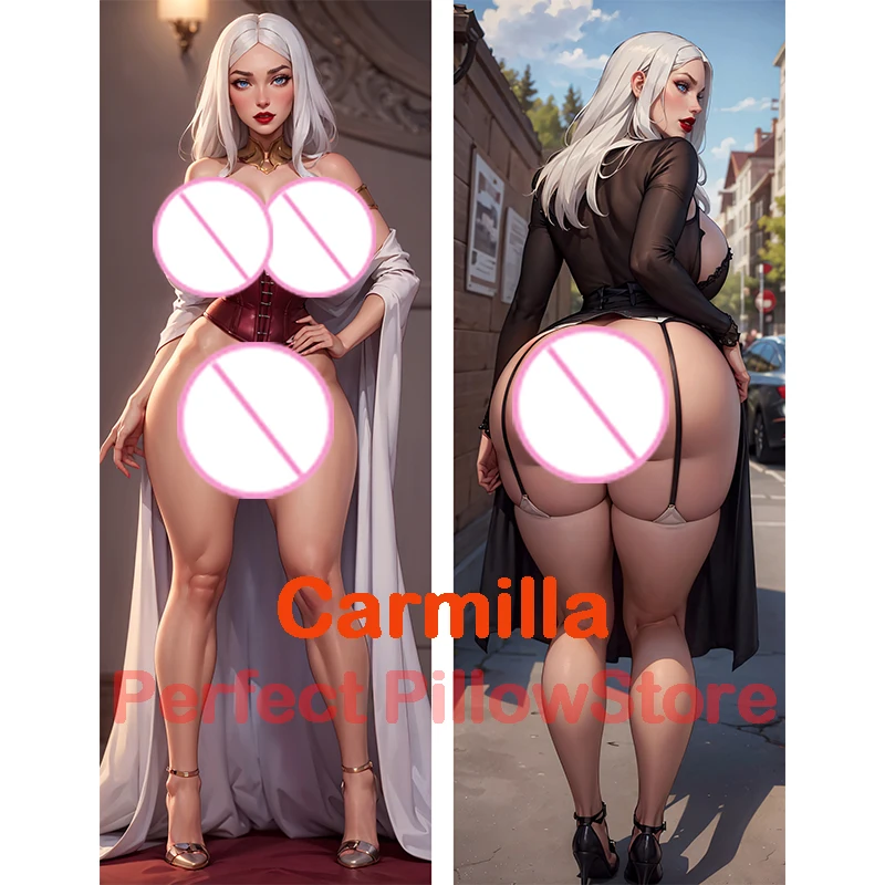 

Dakimakura anime дакимакура Подушка Dakimakura с двусторонним принтом из аниме Carmilla Castlevania, наволочка для тела в натуральную величину, наволочка для взрослых