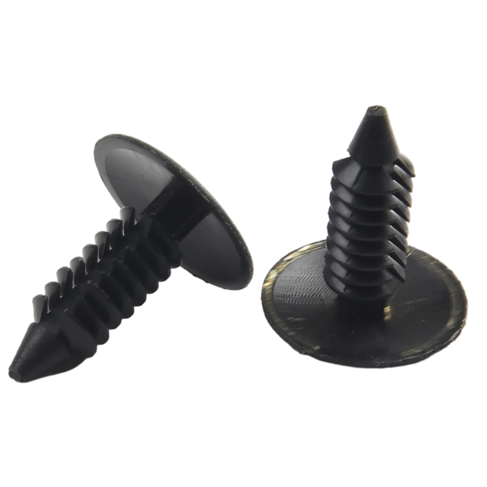 Usage 20Pcs 8mm Hole Car Clips Fender Bumper Shield Retainer Plastic Rivet Push Pin  Suitable for Various Applications 40pcs car push retainer pin body bumper rivet fasteners moulding trim clips 4 types 7 5 10mm hole black universal interior parts