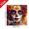 Night of the Dead Theme Colouring Book Adult Picture Book Original Design 4