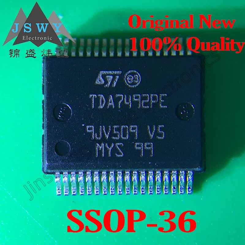 

2 items Electronics TDA7492PE TDA7492PETR 100% brand new imported original SSOP36 audio power amplifier chip free shipping