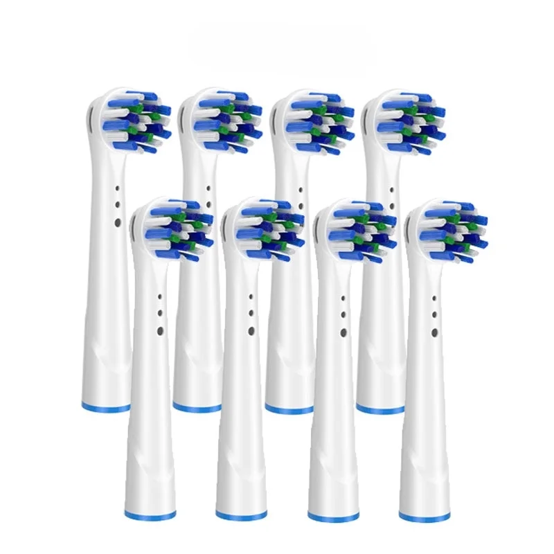 

8/12/16/20pcs Electric Toothbrush Heads Refill Fits Oral b Braun Cross Action Replacement Tooth Brush Heads Compatible Oral B