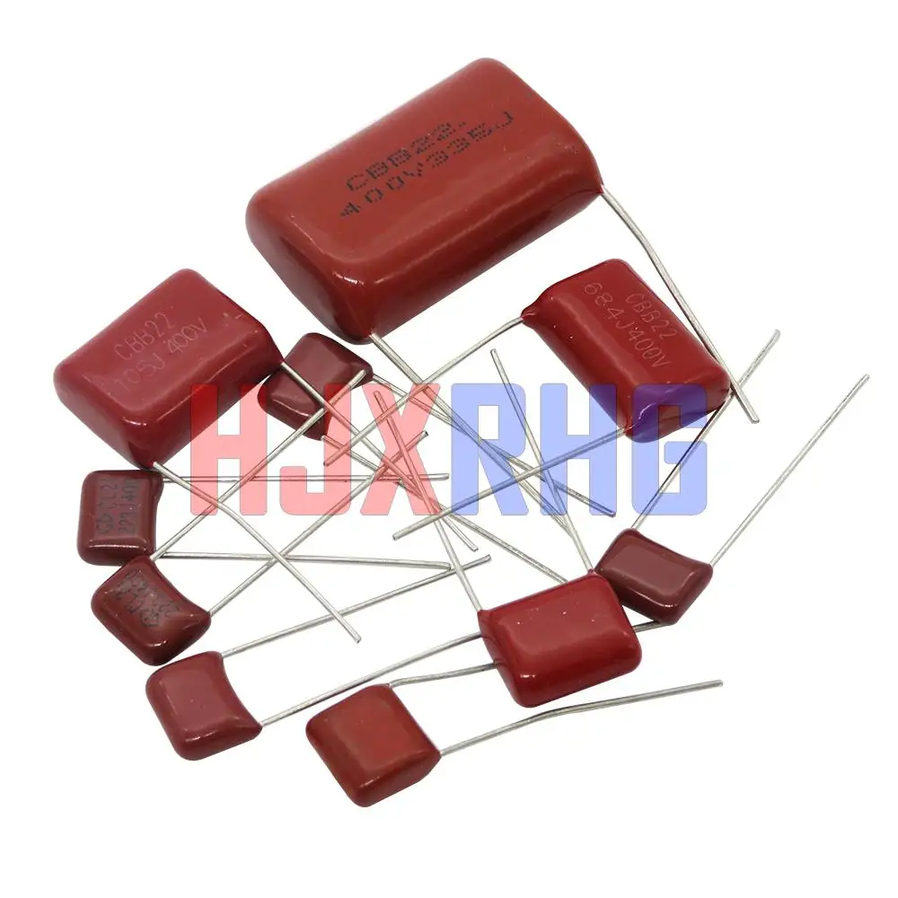 High-Voltage Polypropylene Film Capacitor Set - 10PCS