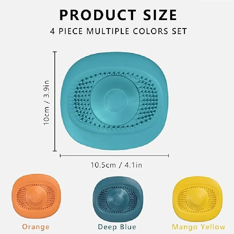 Portable Drain Stopper Kitchen Sink Stopper Drain Plug Floor Hair Bath Catcher Sink Strainer Cover Tool sink filter sink strainer shower drain catcher floor drain filter hair drain catcher hair drain filter floor drain hair catcher drain hair catcher floor drain hair filter washbasin plug